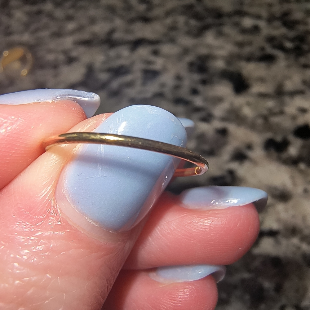 Set Of 3 Gold Rings - Size 5-6 - Picture 5 of 8
